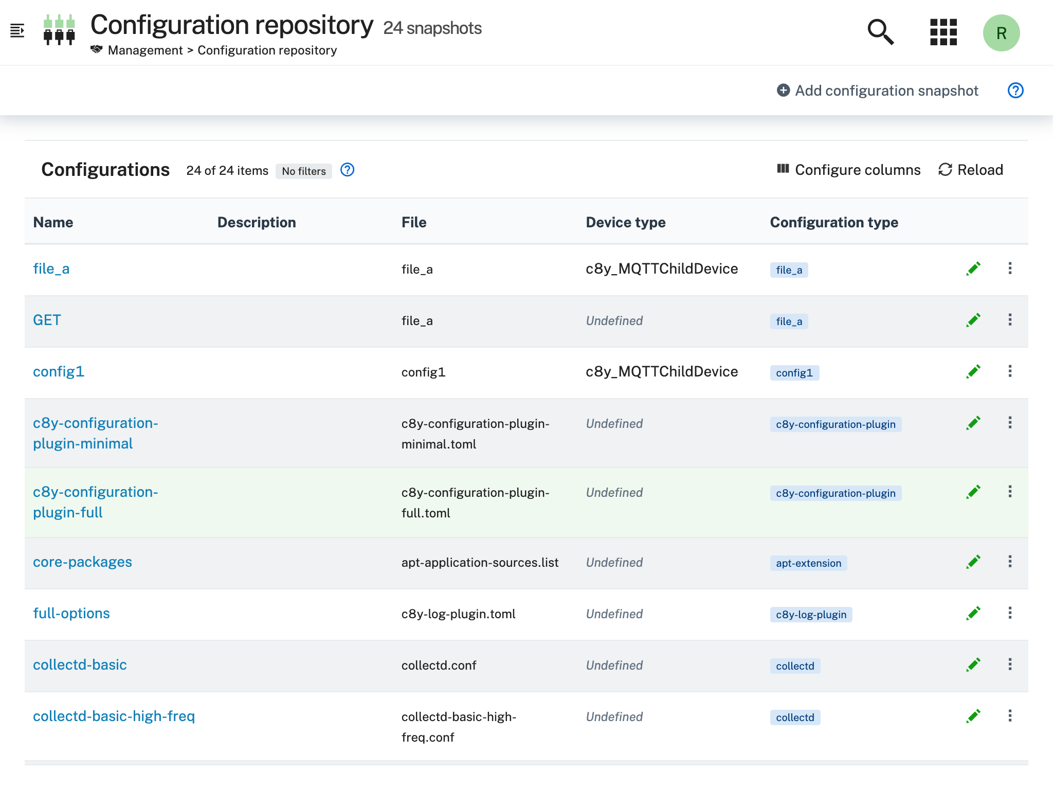 Configuration Management