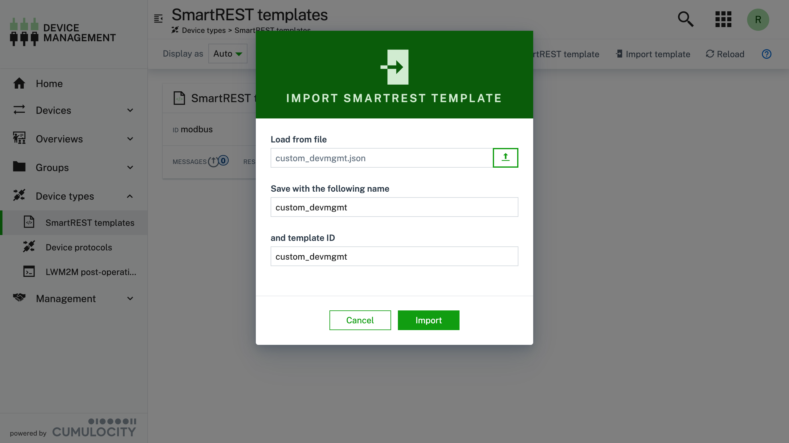 smartrest-template-import-after-selection