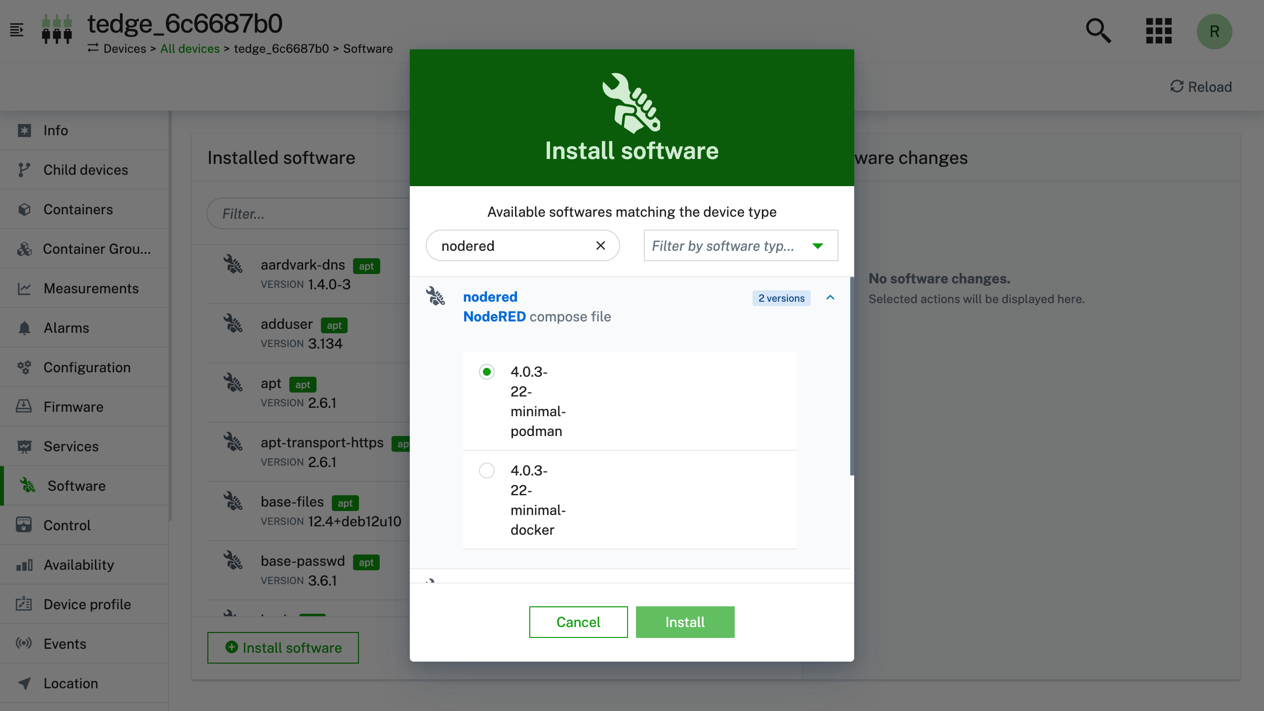 Select software